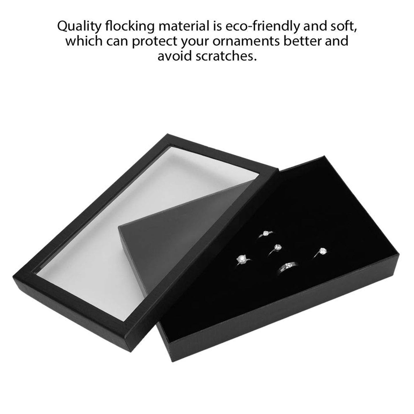 Portable Wide Application Convenient Jewellery Holder Case (1 Pc / 22x15 Cm)