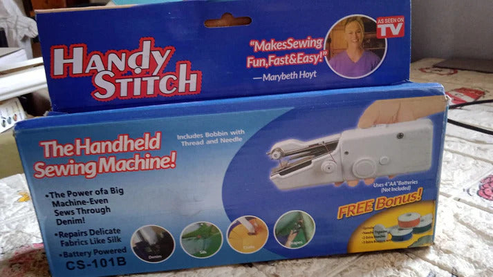 Mini Electric Sewing Machine – Portable, Lightweight & Easy Stitching Tool for Home Use