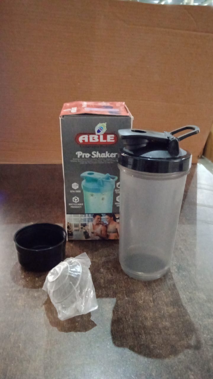 Gym Shaker Bottle & shakers for Protein Shake (1 Pc)