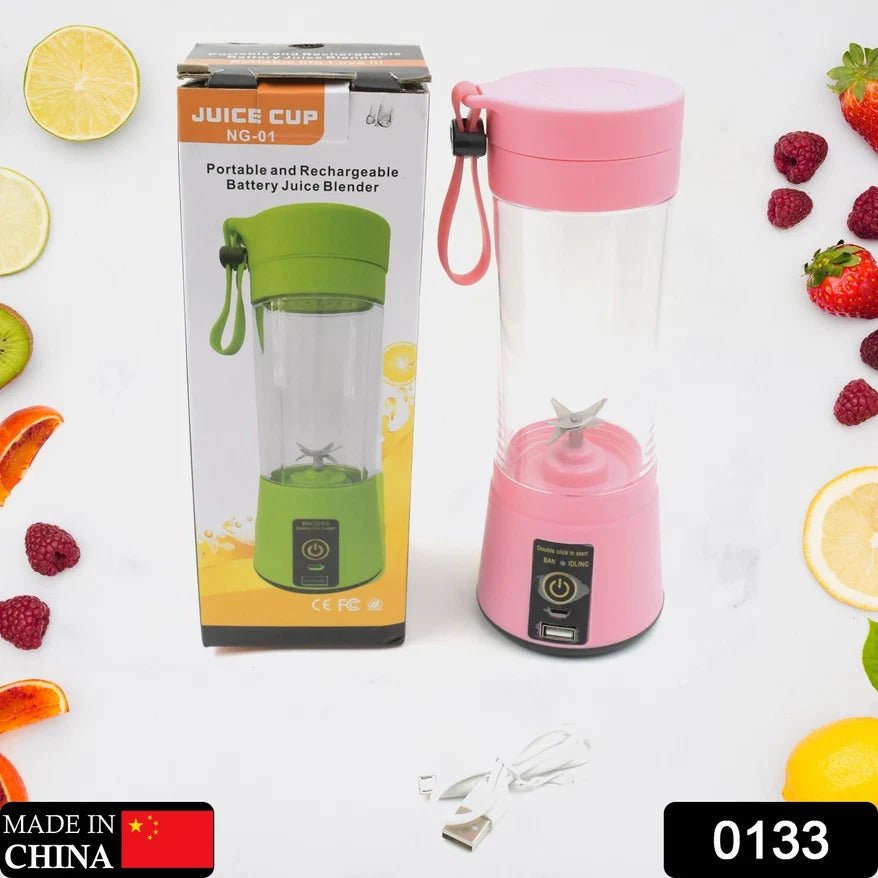 Portable USB Electric Juicer β 6-Blade High-Speed Blender | Fresh Juice Anytime, Anywhere