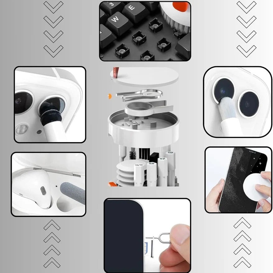 20-in-1 Electronic Cleaning Kit – Multi-Function Gadget Cleaning Tool Set