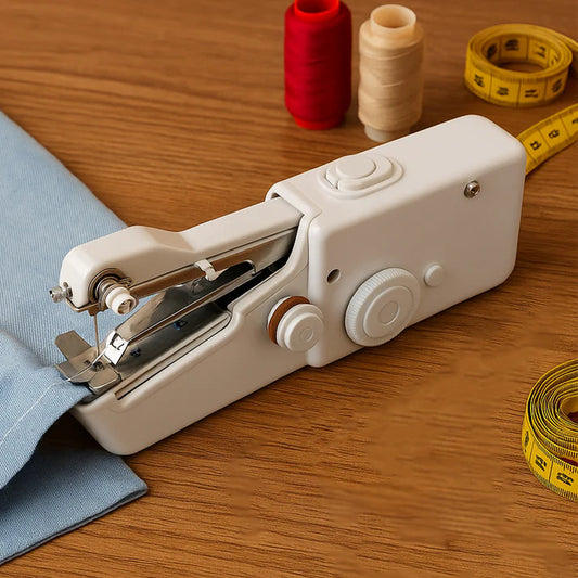 Mini Electric Sewing Machine – Portable, Lightweight & Easy Stitching Tool for Home Use