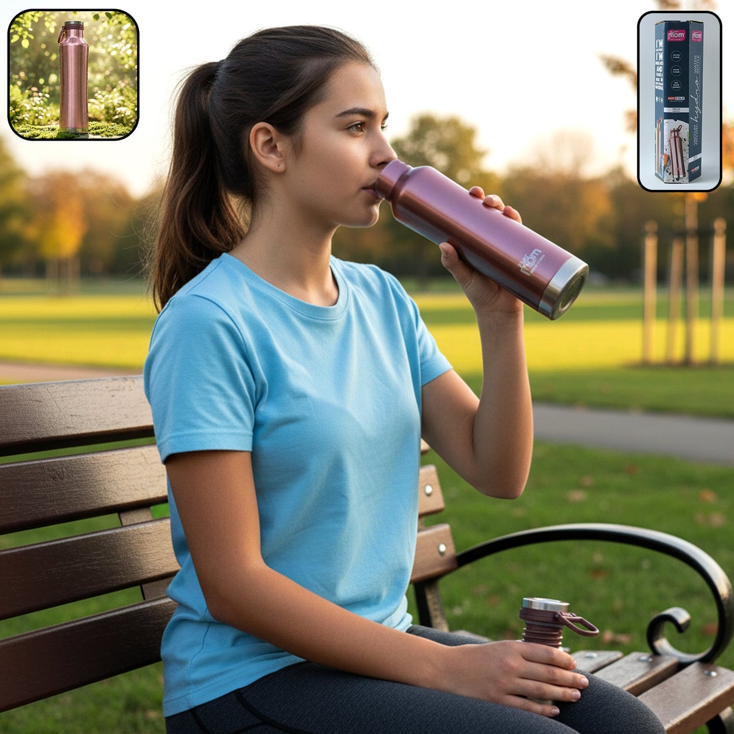 Supermom Hydro water bottle 750 ml reusable bottle