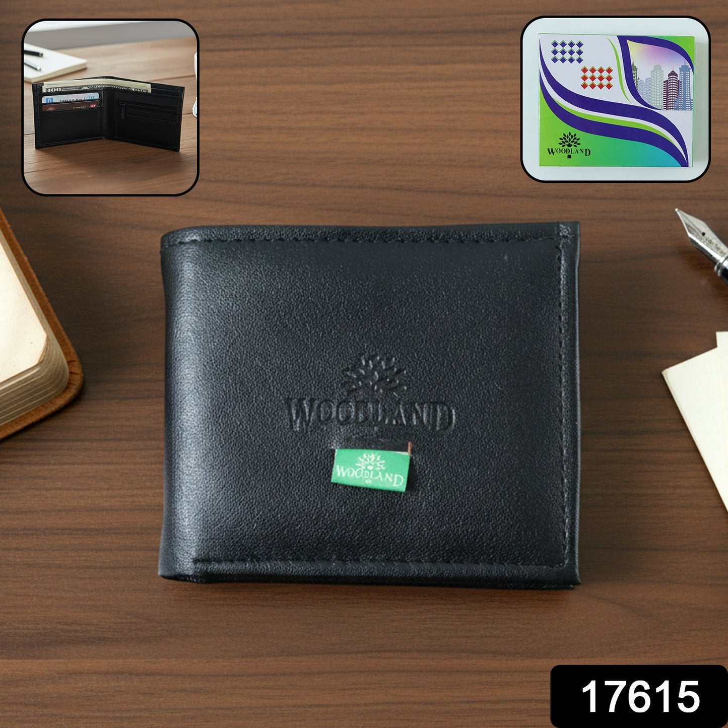 Classic Gents Bi-Fold Wallet (1 Pc)