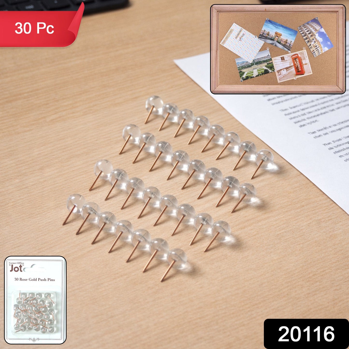 Push Pins Set