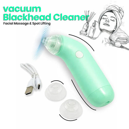 Mini Handheld Vacuum Blackhead Remover for Facial Skin Care – Deep Pore Cleaner