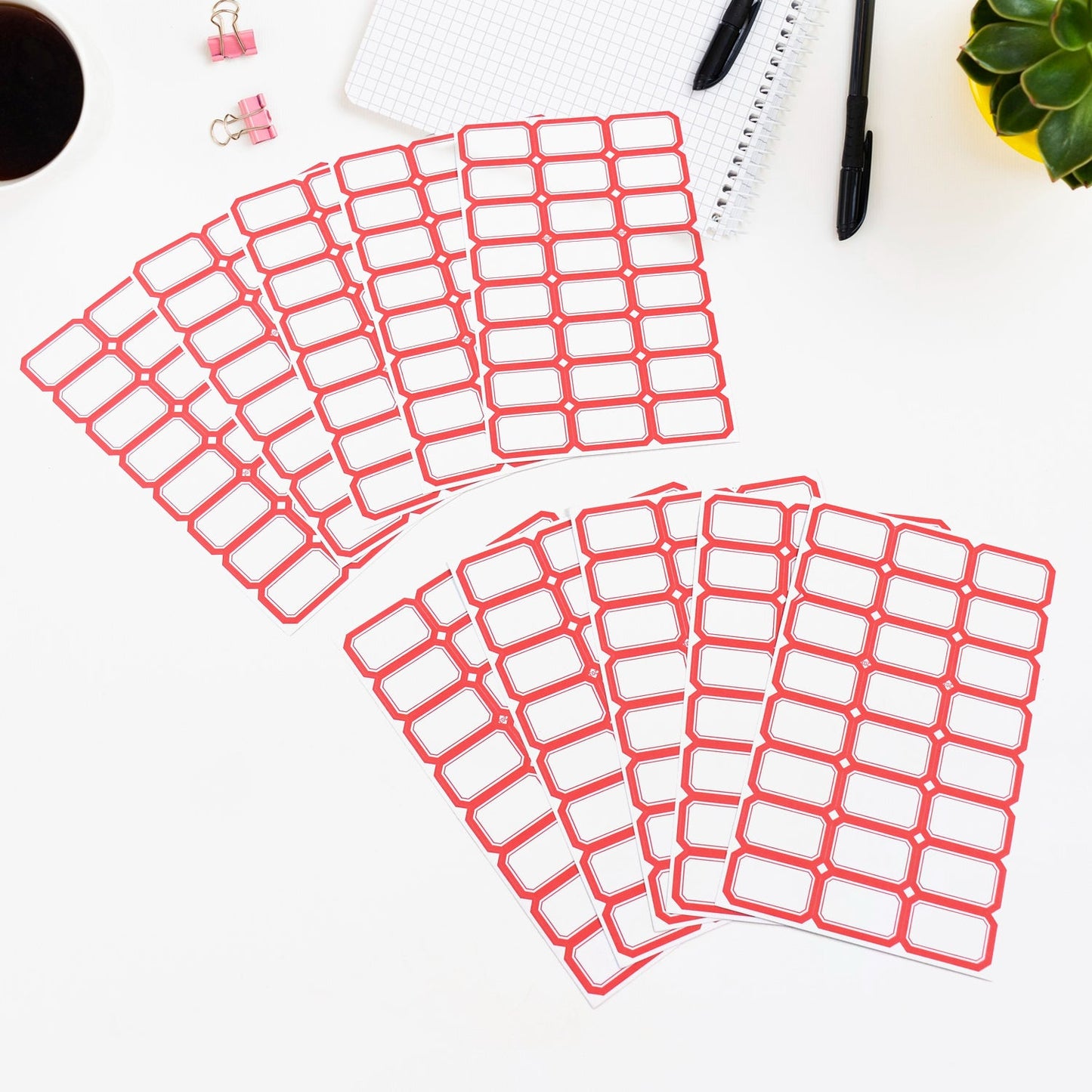 Writable & Printable Label Stickers