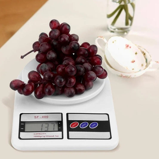 Digital Kitchen Scale – 10kg Capacity, High Precision Food Weighing Scale with LCD Display
