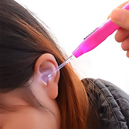 Earpick with LED Flashlight