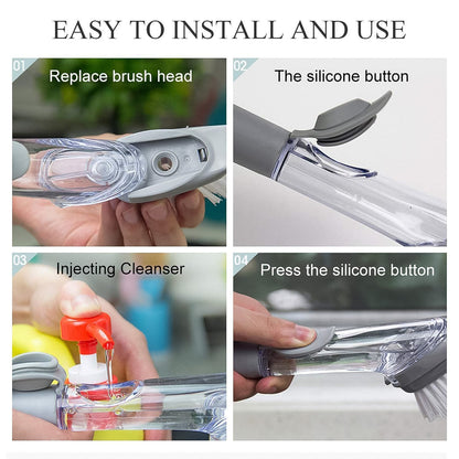 2-in-1 Dish Brush 