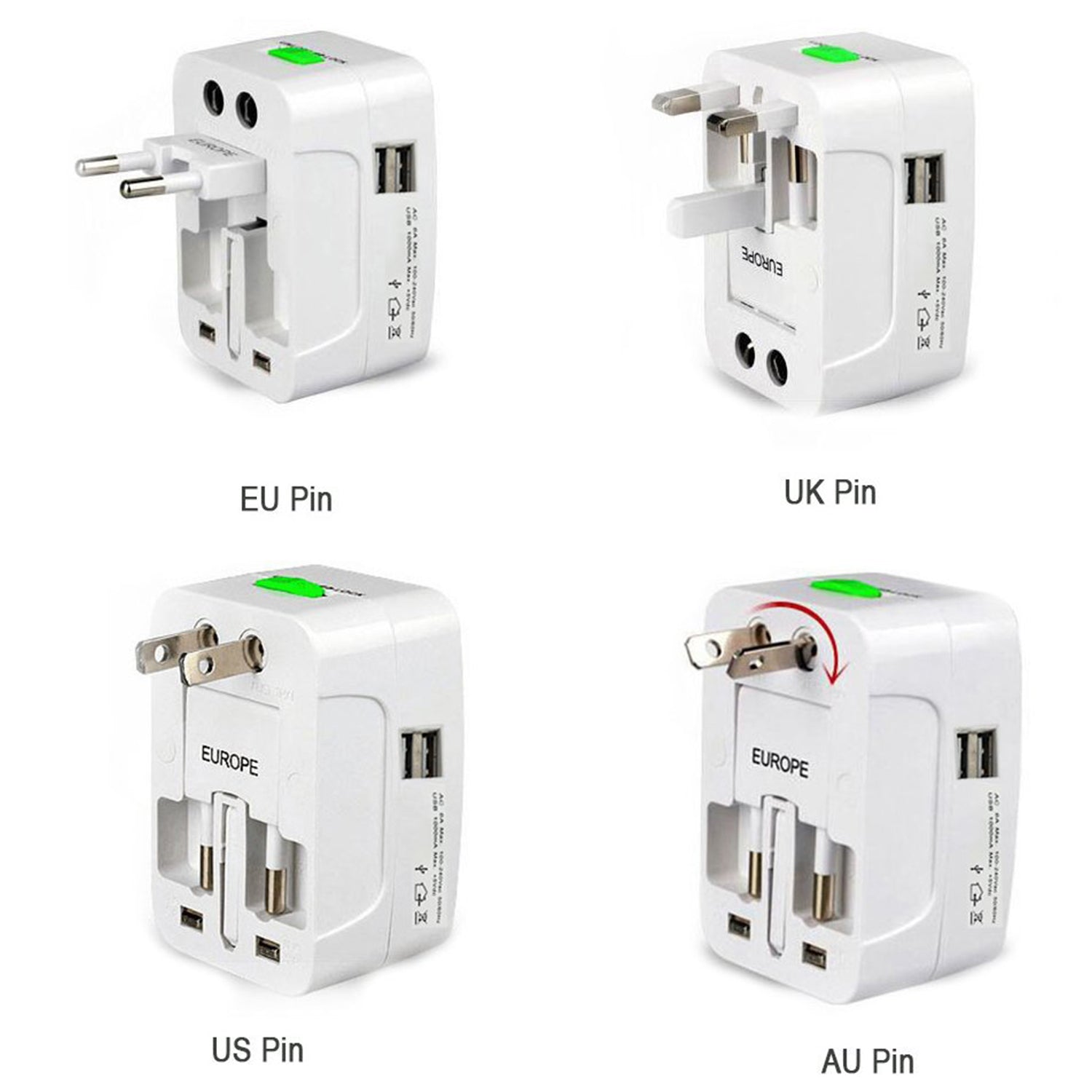  Universal Power Adaper
