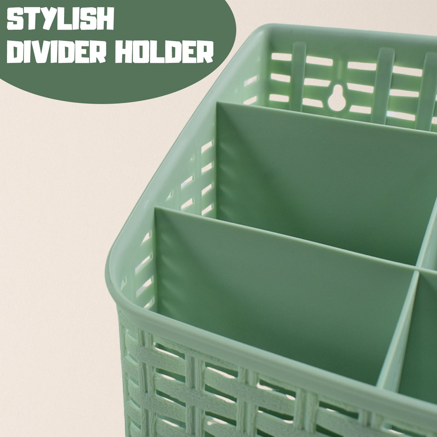 Apex Premium Multipurpose Divider Holder with 5-Section Compartments