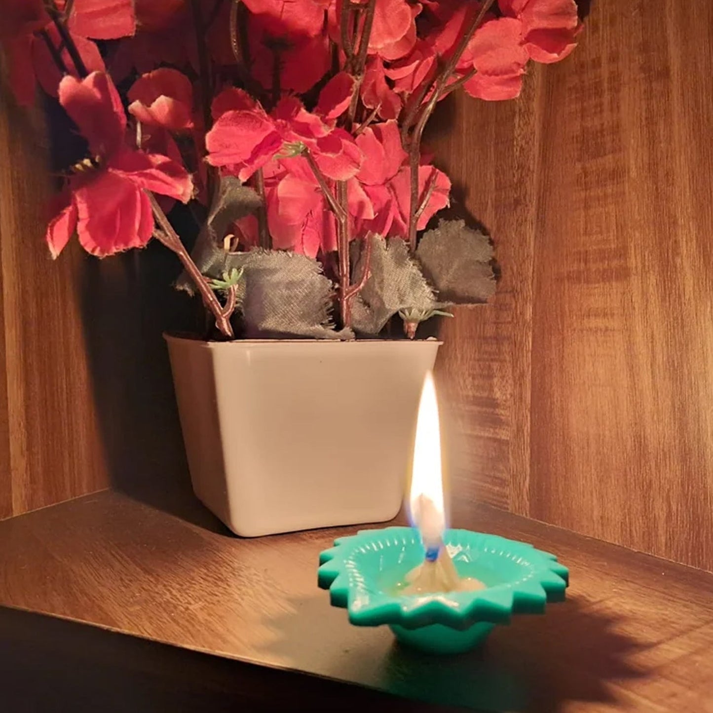 Silicone Diya Set