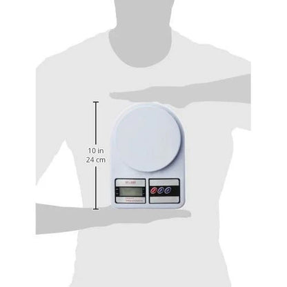 Digital Kitchen Scale – 10kg Capacity, High Precision Food Weighing Scale with LCD Display