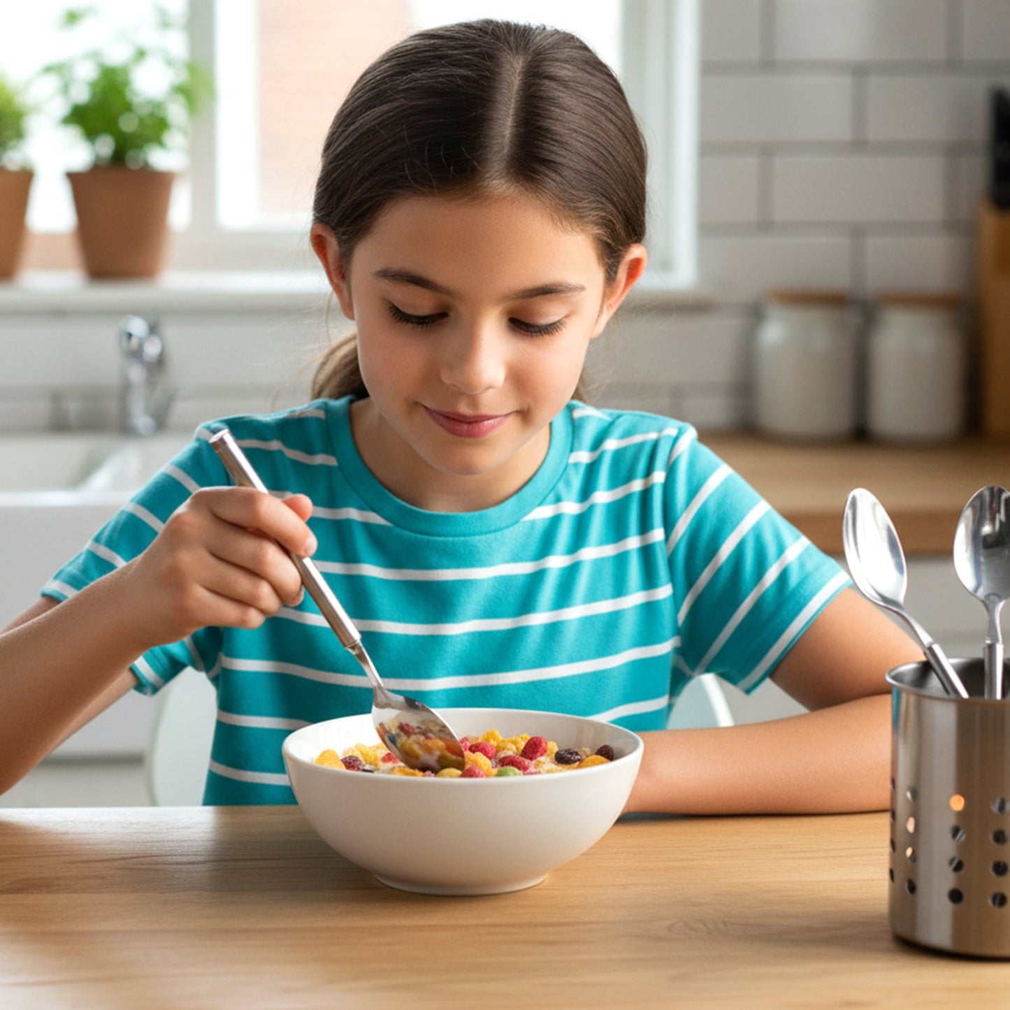 Steel Spoon Set