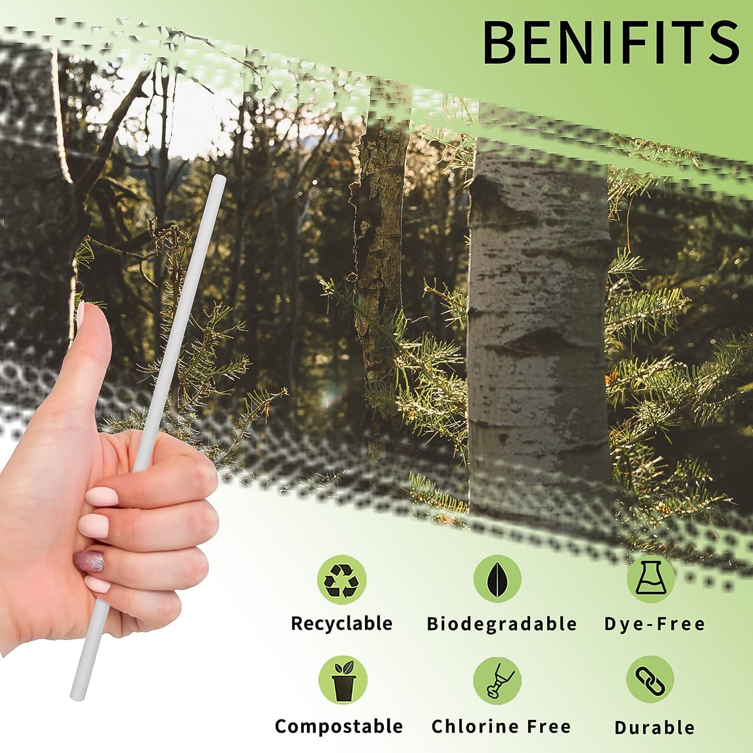 Paper Straw Set