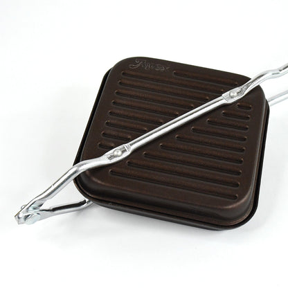 Apex Heavy Gauge Aluminium Grill Sandwich Toaster