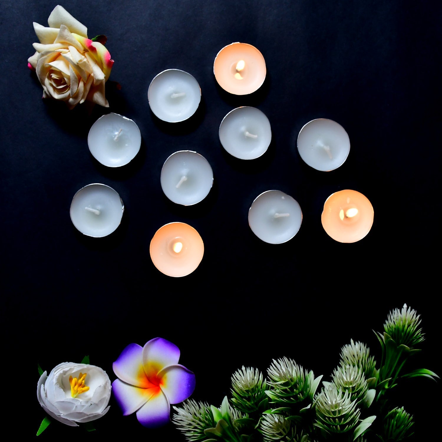 Colorful candles for home decor and festive occasions