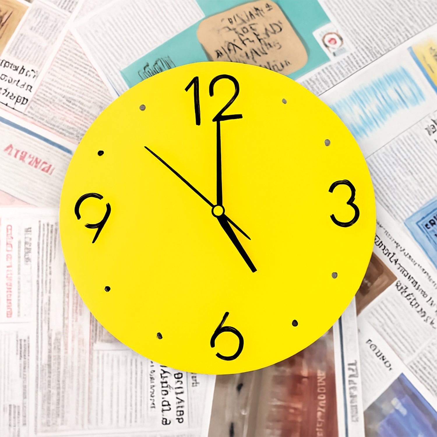 Next Line Clock