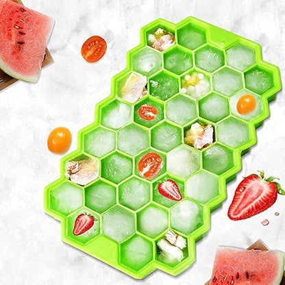Face Icer Roller with Honeycomb Ice Tray (2 Pc )