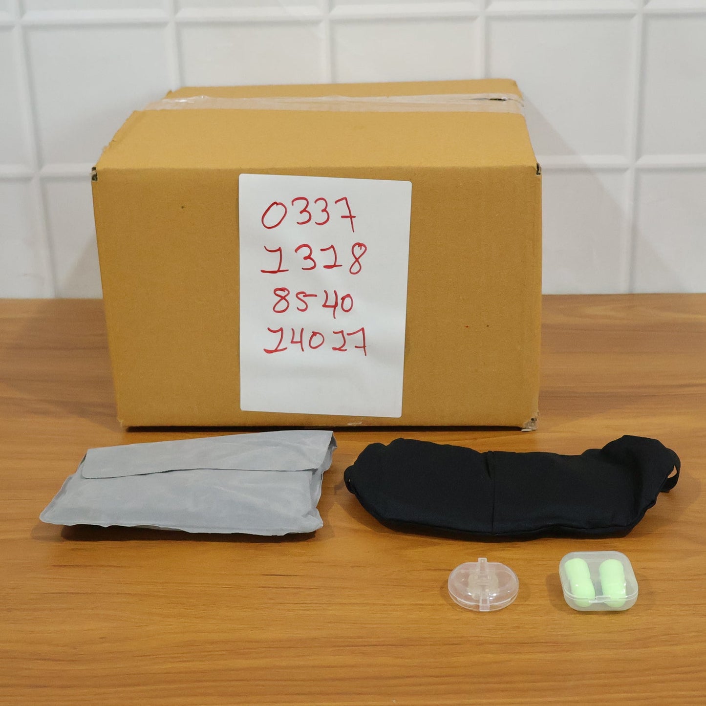 4 In 1 Travel Comfort Sleep Kit