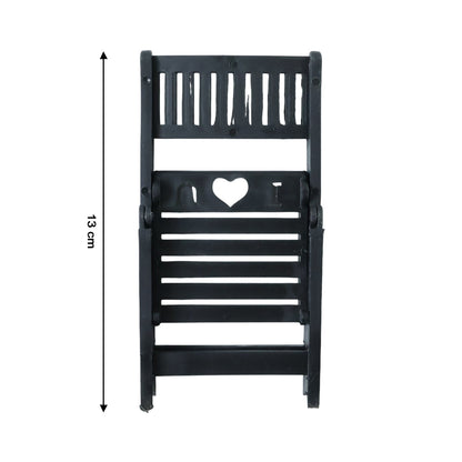 Mini Chair Shape Mobile Stand Holder (1 Pc / Balck Color)
