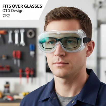 Eye Safety Goggles, Technic Safety Goggles Protection (1 Pc)