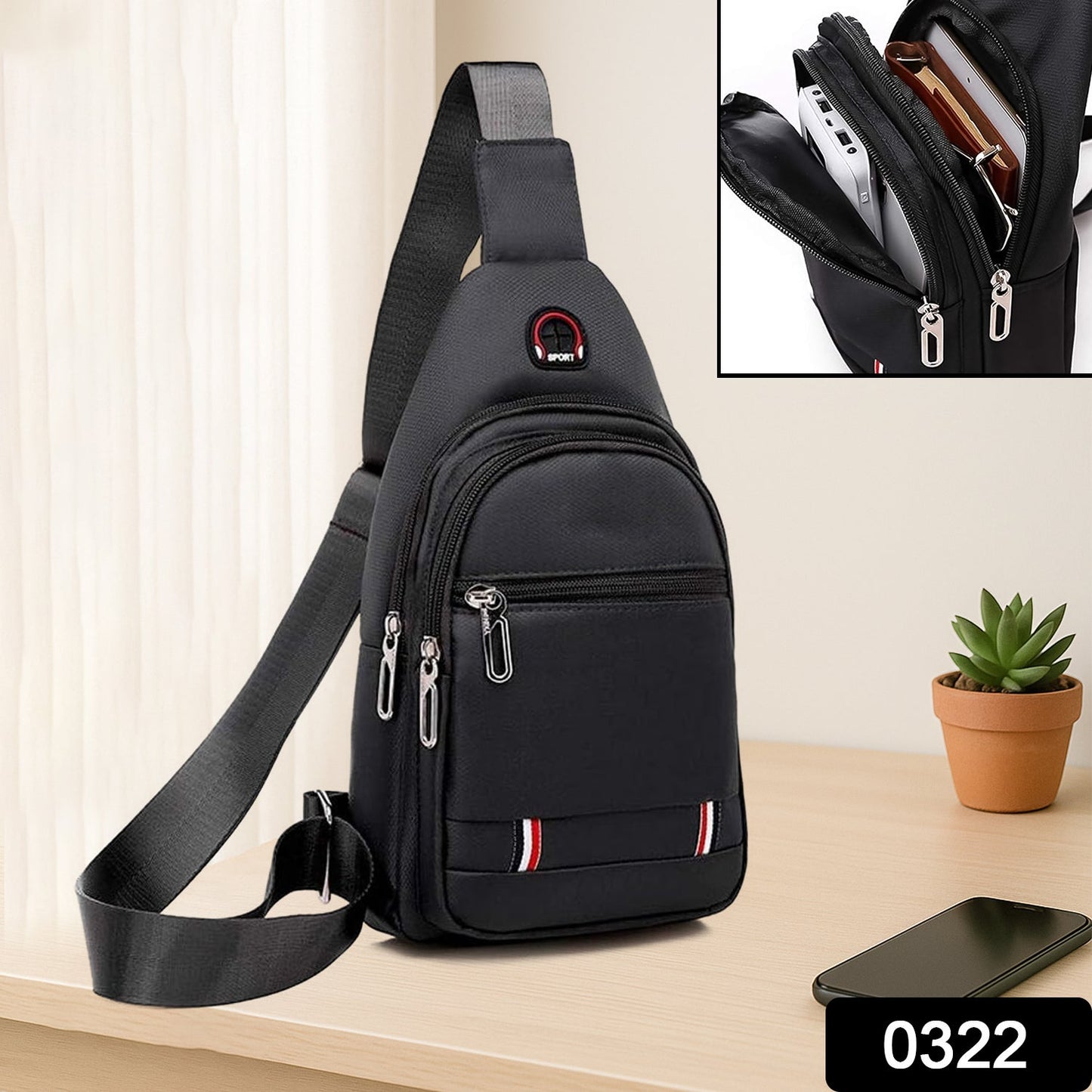 City Stride Crossbody