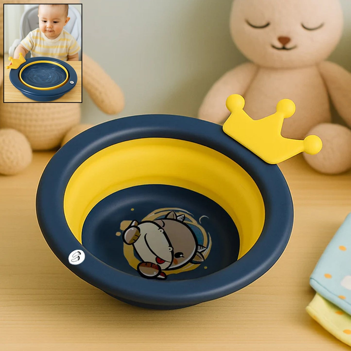 Cartoon Shape Wash Basin (33x31 Cm / 1 pc)