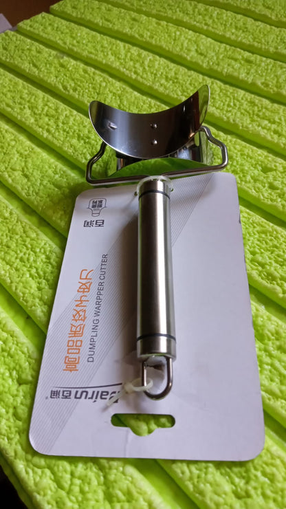 Multifunctional Easy and Fast Stainless Steel Puri cutter roller Machine (1 pc)