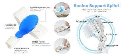 Hallux Valgus Corrector – Toe Realignment Support for Bunion Relief & Foot Comfort