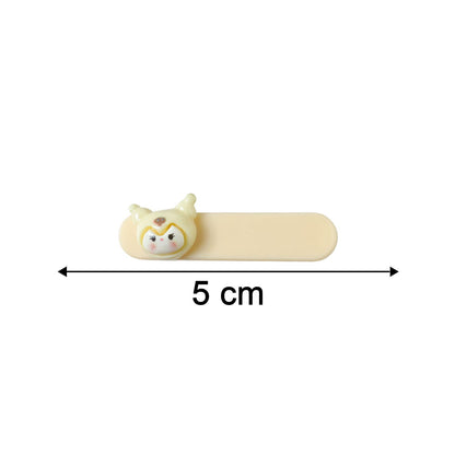 Cute Cartoon Animal Face Decorative Hair Clips (4 Pc)
