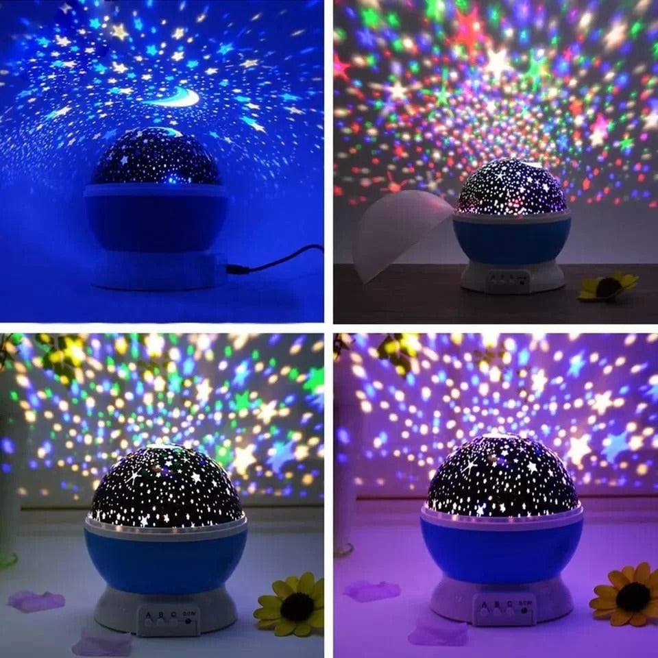Color Changing Star Master Night Lamp – Galaxy Projector LED Light for Bedroom & Kids Room