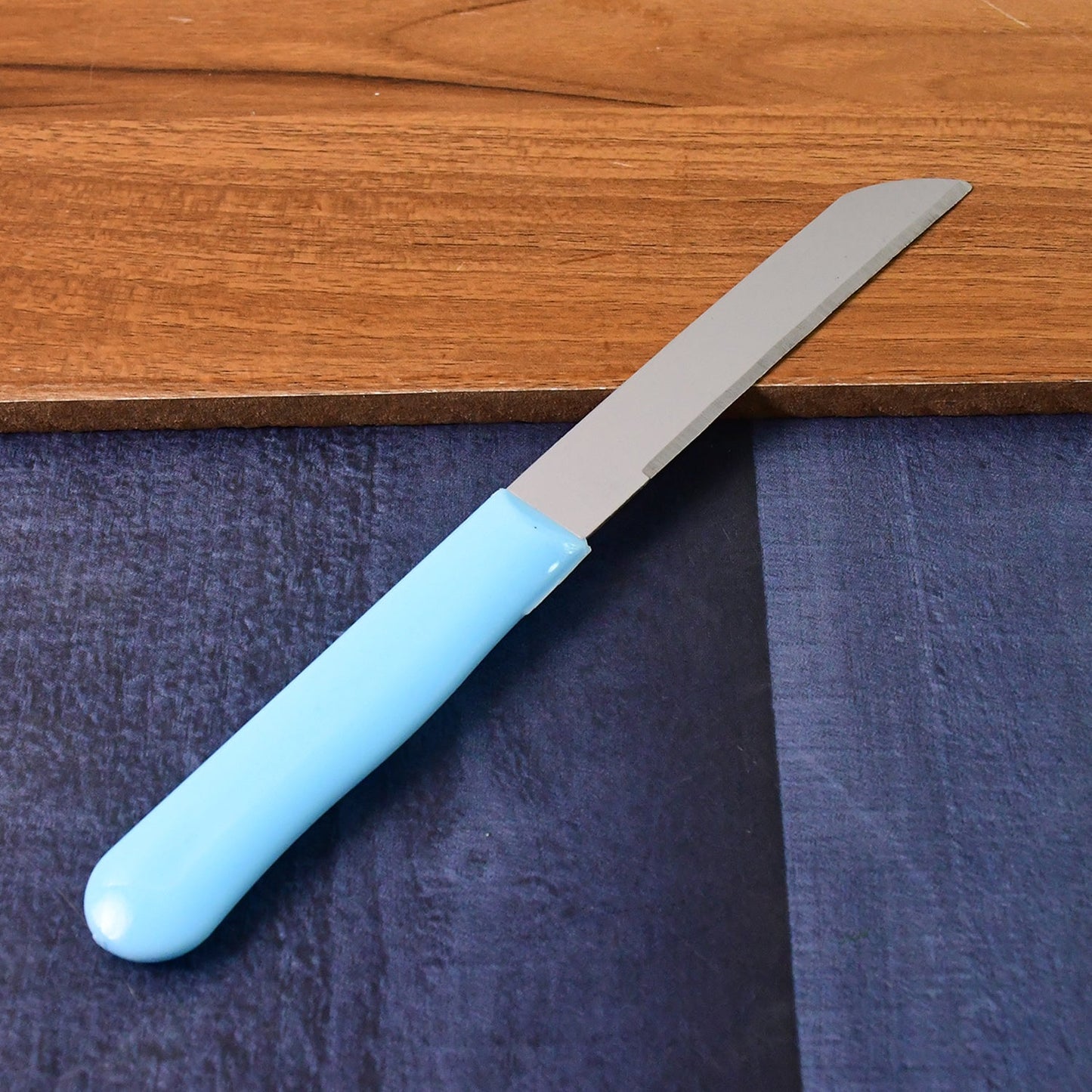 Premium Quality Stainless Steel Handle Plain Knife (10 Pc / 1 Set)