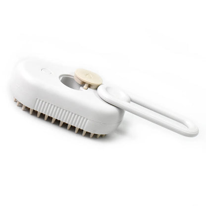 Electric Pet Steam Brush – Self-Cleaning Grooming Tool for Dogs & Cats