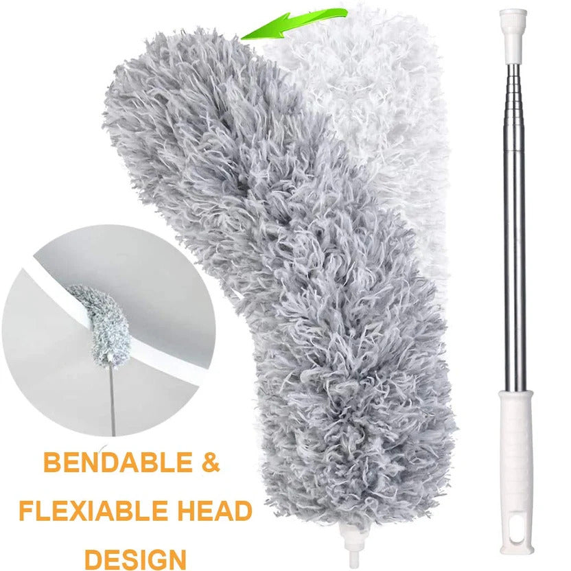 Microfiber Telescoping Duster with 100-Inch Extendable Handle