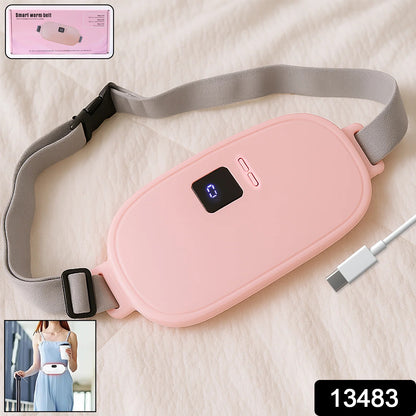 Menstrual Cramp Relief Belt – Rechargeable Heating Pad | Velvet Wellness
