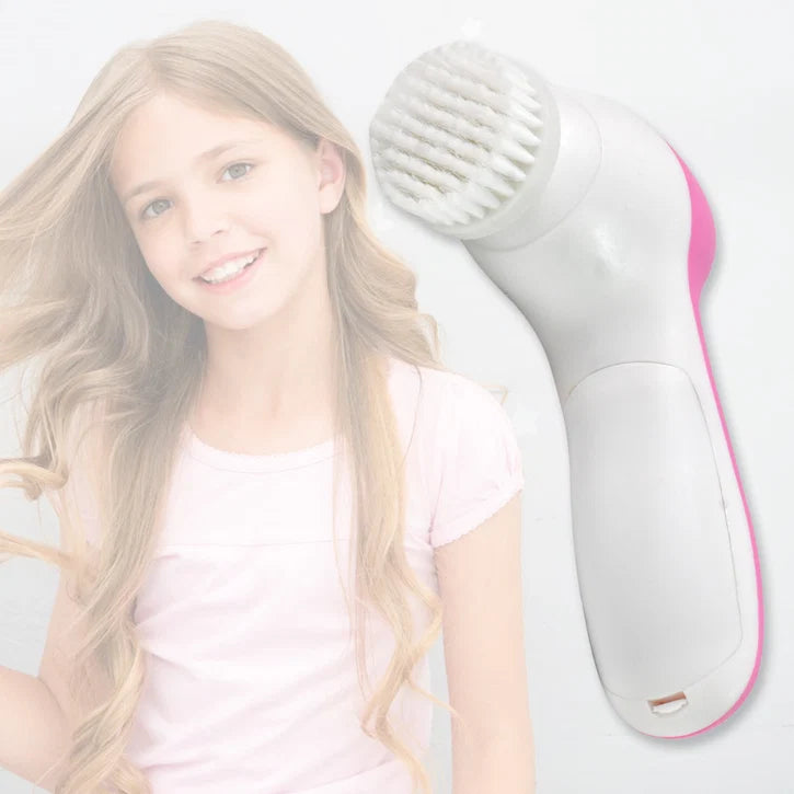 Waterproof Facial Cleansing Brush & Massager – Deep Clean, Smooth & Glowing Skin