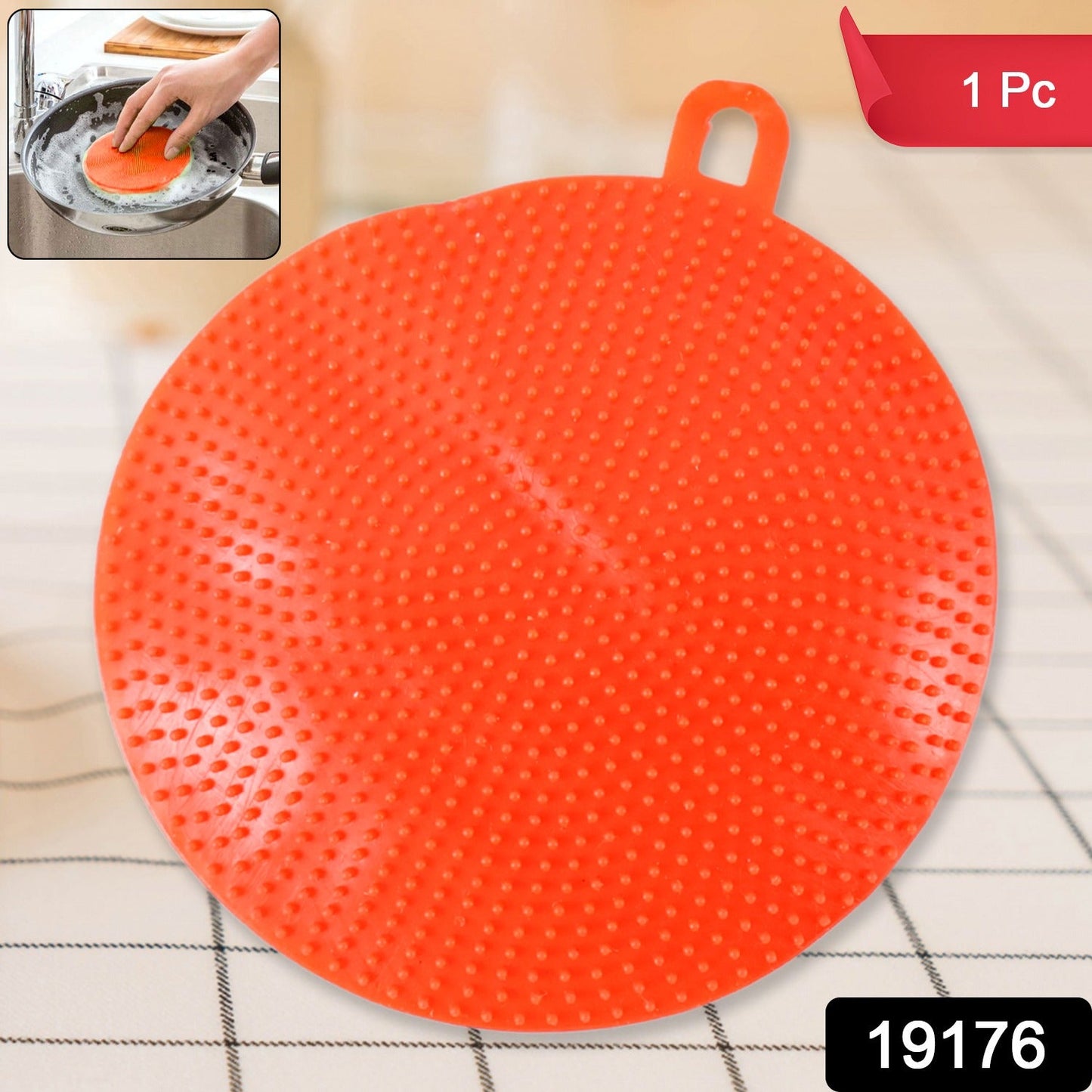 Flexible Silicone Scrub Sponge