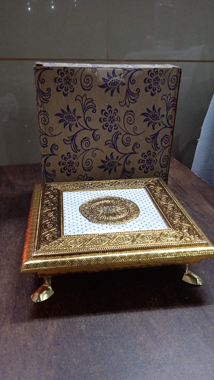 Square Pooja Chowki