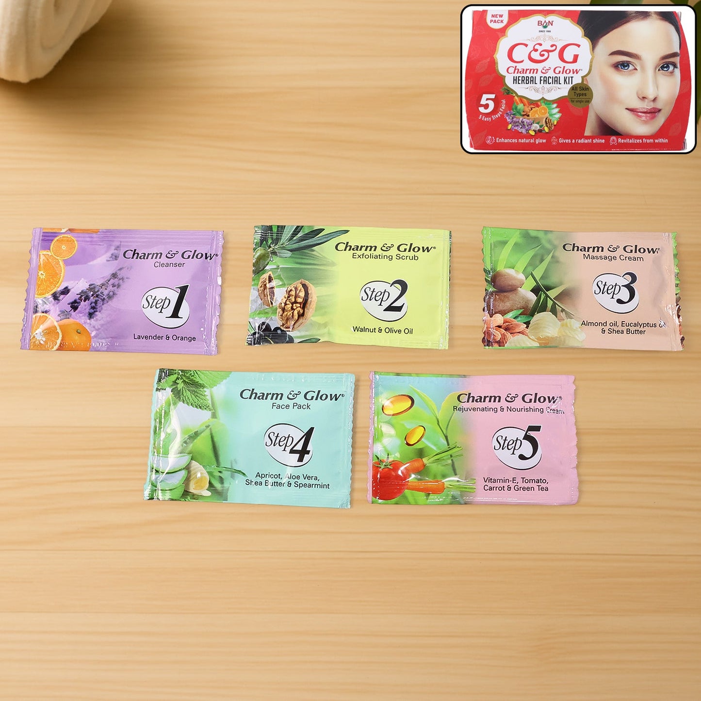 Herbal Facial Kit