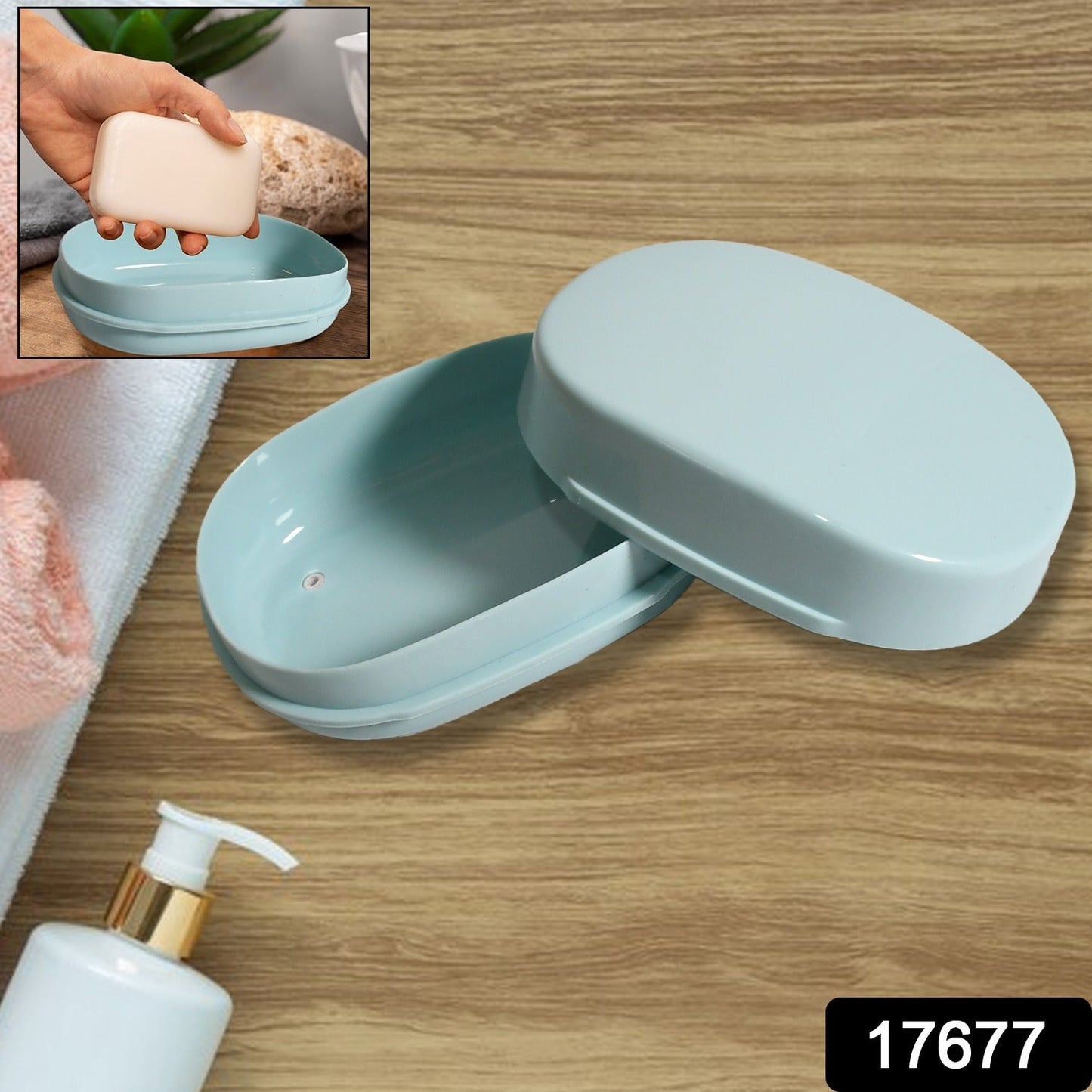 Soap Container, Soap Box  (1 Pc)