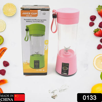 Portable USB Electric Juicer – 6-Blade High-Speed Blender | Fresh Juice Anytime, Anywhere