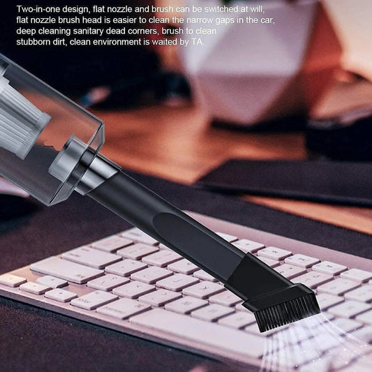 Wireless Handheld Vacuum Cleaner – 120W USB Rechargeable Portable Car & Home Vacuum