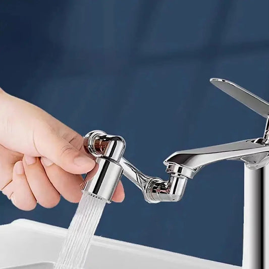 1080° Rotating Faucet Aerator & Splash Filter Extender – Water Saving Tap Nozzle