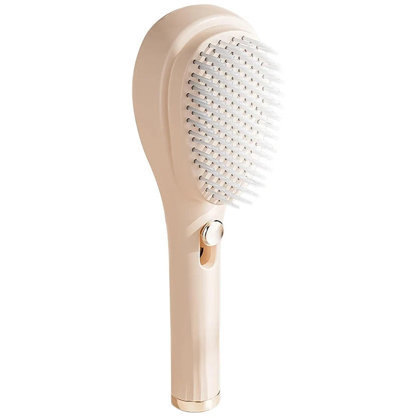 Self-Cleaning Anti-Static Massage Hair Comb – Smooth, Tangle-Free Hair in Seconds