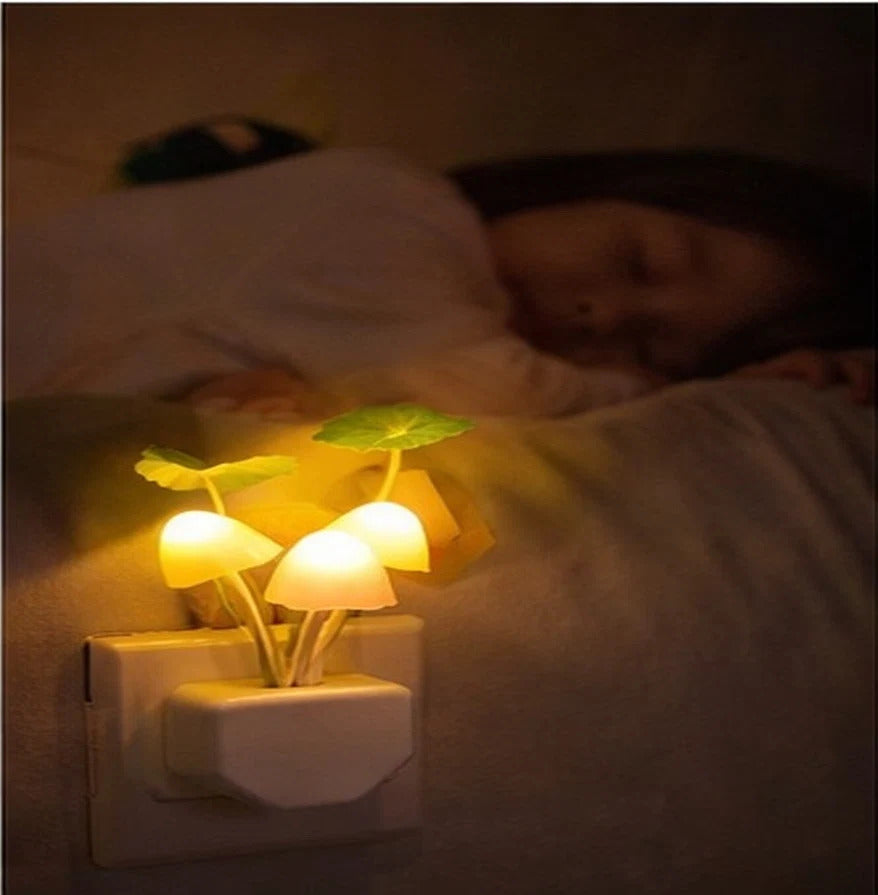 Mushroom LED Night Lamp – Soft Glow Smart Light for Cozy Nights