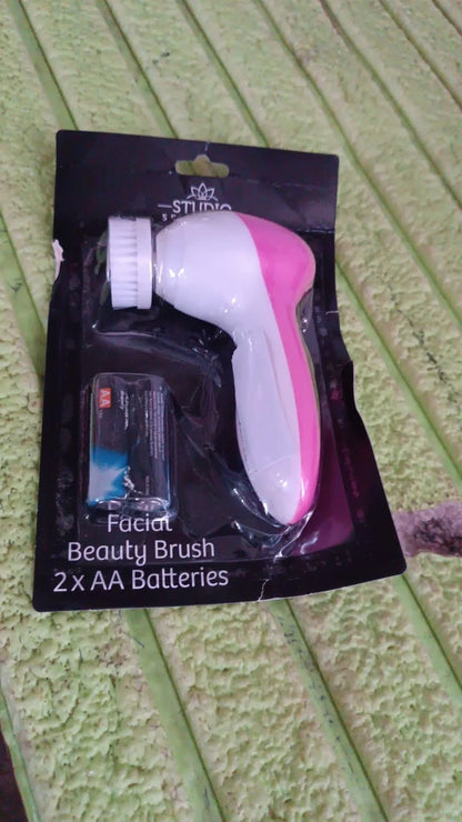Waterproof Facial Cleansing Brush & Massager – Deep Clean, Smooth & Glowing Skin