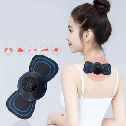 Portable USB Electric Neck Massager – Deep Tissue Pain Relief Anytime, Anywhere